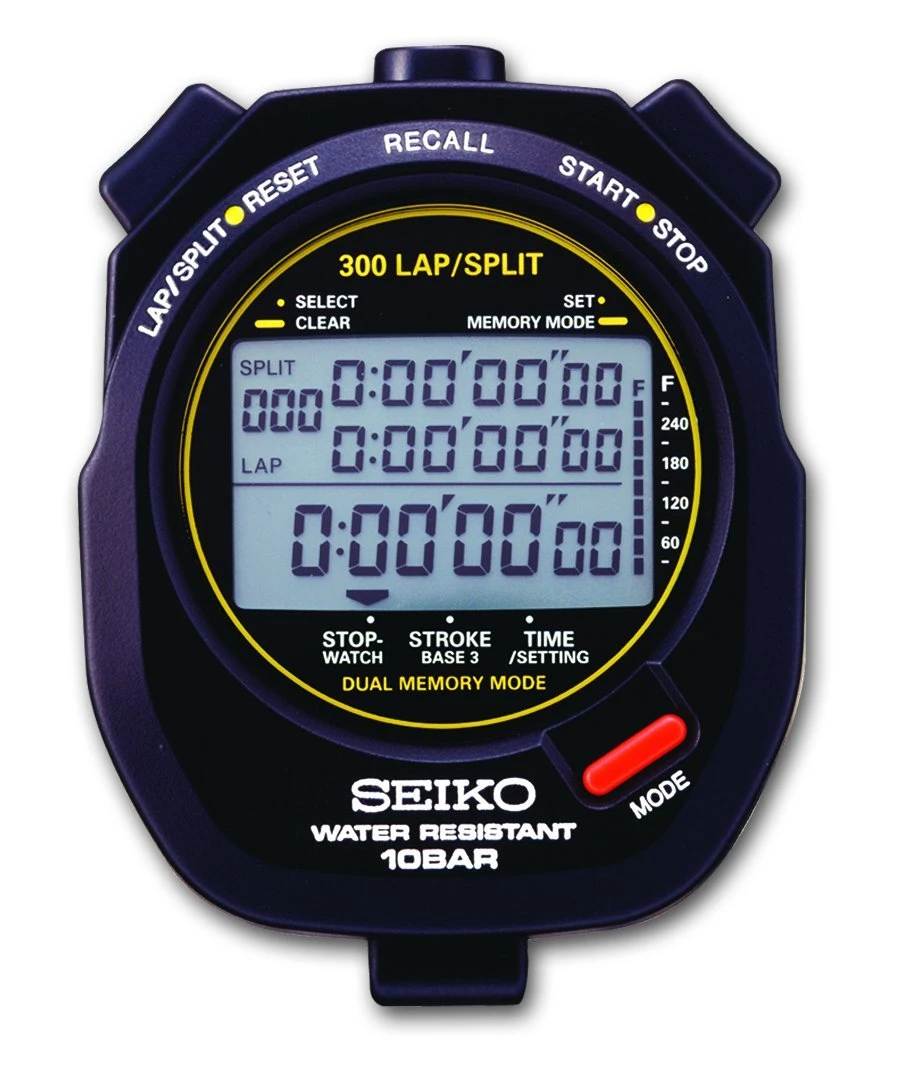 Seiko S141 300 Memory Stopwatch 1 Seiko S141 300 Memory Stopwatch