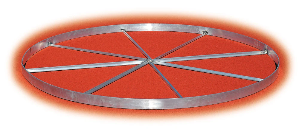 Cantabrian Webbed Aluminum Discus Ring 1 Cantabrian Webbed Aluminum Discus Ring